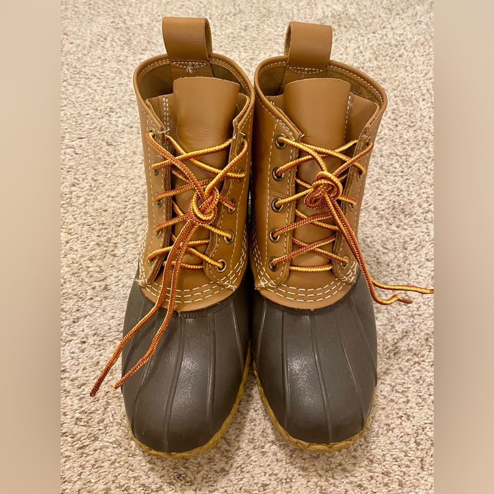 LL Bean Women’s Bean Boots, size 7. Brown/Tan